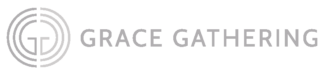 grace gathering. church logo grey