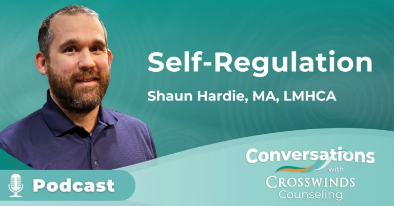 Self-Regualtion, Shaun Hardie, MA, LMHC